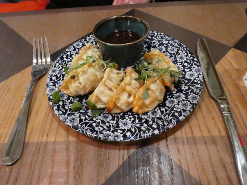 Chicken and Sesame Dumplings